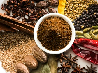 All curry spices